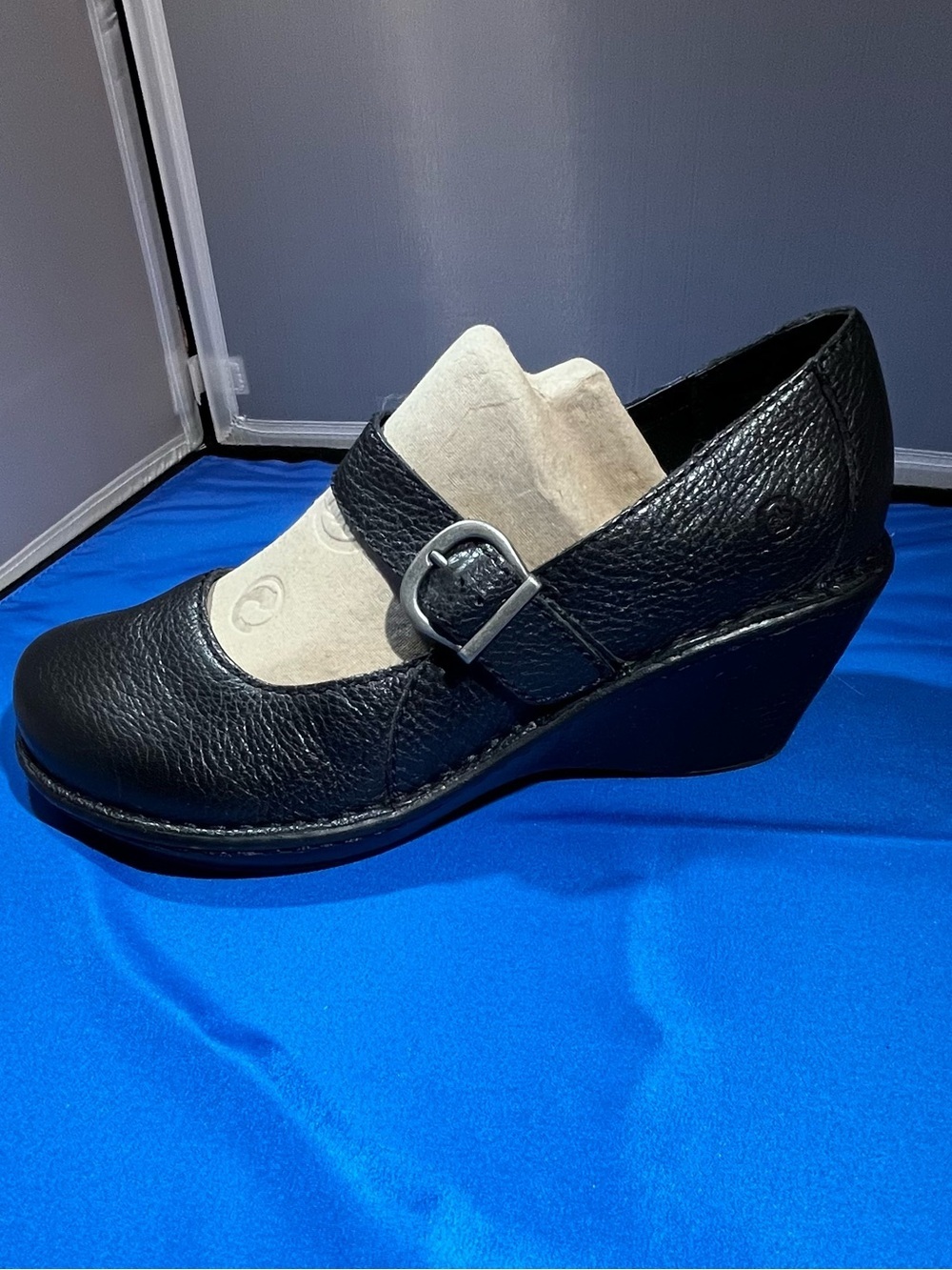 BOC by Born women’s Mary Jane clog black size 9 - Picture 3 of 8